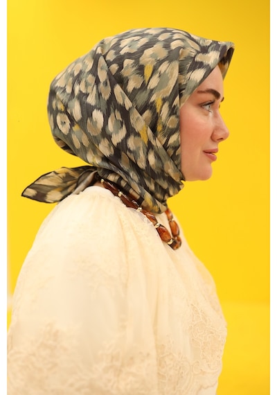 Silk Home Twill İpek Eşarp 11451-27 KOYU YEŞİL