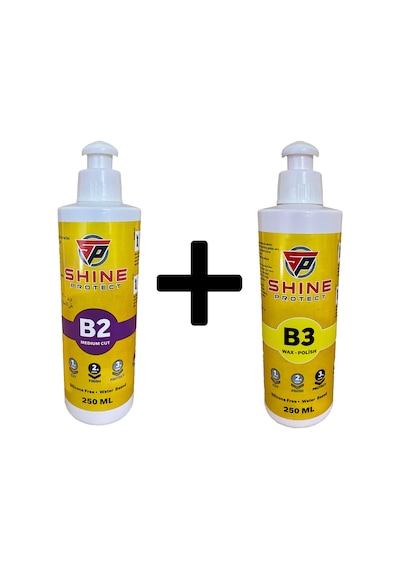 Shine Protect İnce Pasta ve Cila Seti 250 ML