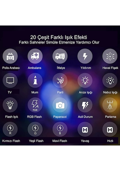 HyMark RGB-CL120 9000K LCD Ekran LED Video Fotoğraf Dolgu Işığı