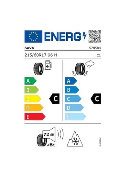Sava 215/60R17 96H Eskimo Suv 2 Kış Lastiği 2025