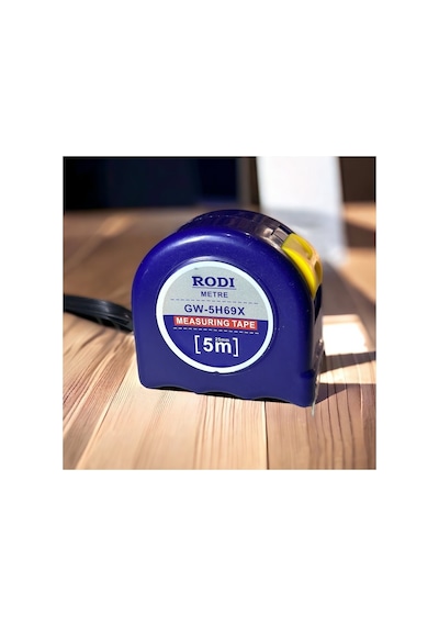 Şerit Metre Kaliteli 5 Metre 25 Mm Geniş 5 M