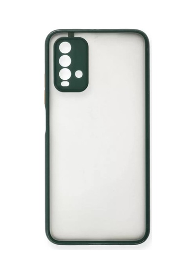Redmi 9t Kılıf Montreal Silikon Kapak - Yeşil Diğer
