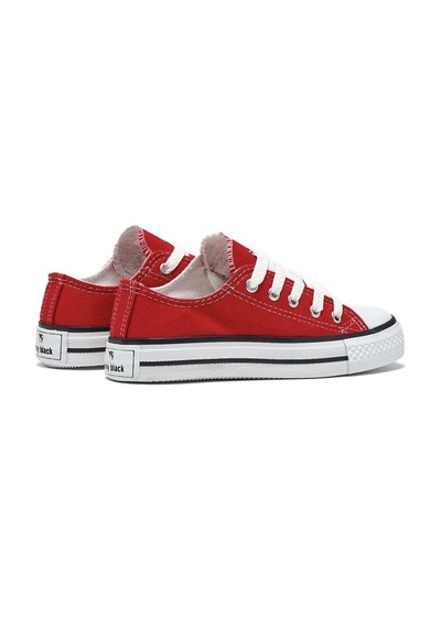 Tonny Black Çocuk Unisex Kırmızı Rahat Kalip Sneaker Ayakkabi Kırmızı