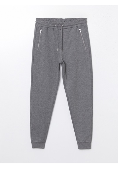 Lcwaıkıkı Classic Gri Standart Kalıp Erkek Jogger Eşofman Altı