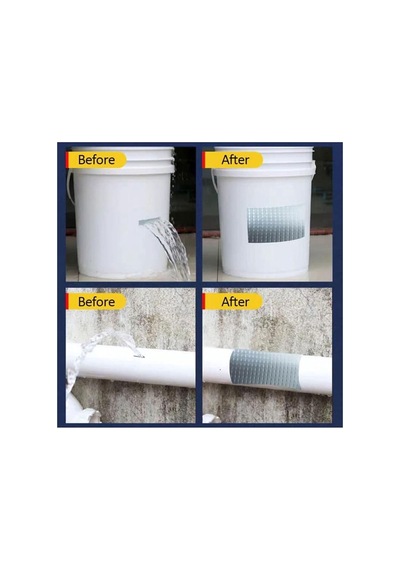 Tr Contaıners Sızdırmazlık Tamir Bandı Su Geçirmez Çamur-sakız Bant 48 Mm X 2 M
