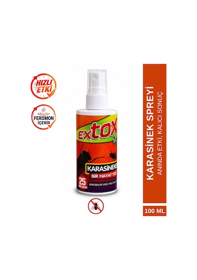 Extox Haşere Öldürücü Sprey 100 ML