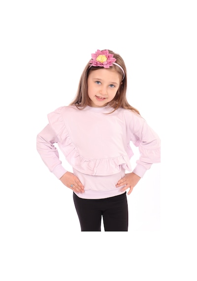 Toontoy Kız Çocuk Sweatshirt Gülkurusu