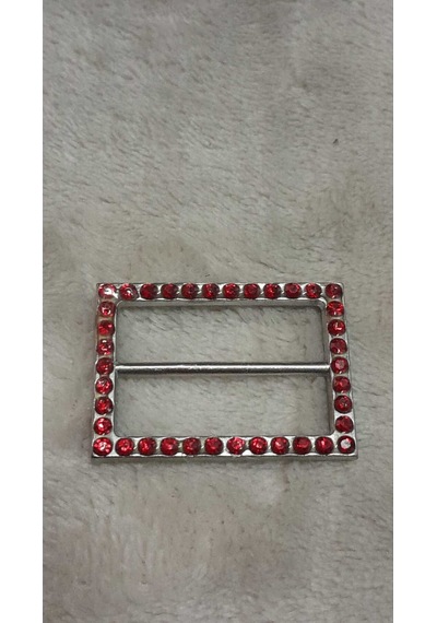 Nıkel Kaplama Taşlı Toka İç Kemer Genişlik 3,5 Cm Dış Ölçü /4x3 Cm 1 Adet