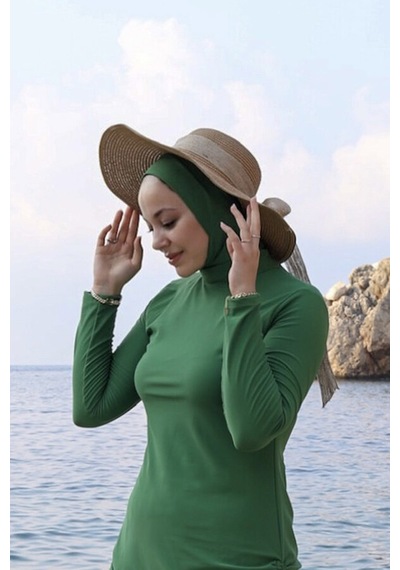 Remsa Mayo Keten Kurdele Detaylı Hasır Şapka Camel Rş-106 Camel