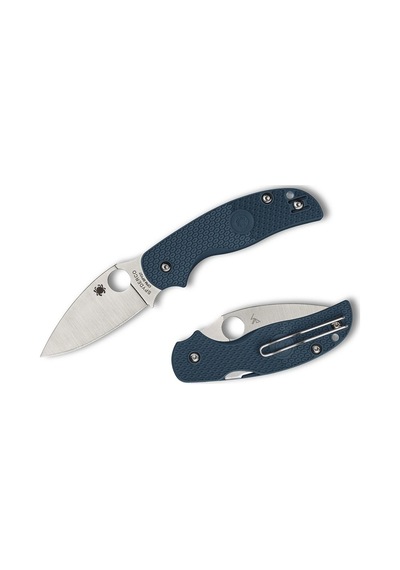 Spyderco Sage 5 Lightweight Cpm Spy27 Frn Blue Plainedge Kamp Çakı Mavi 53968796