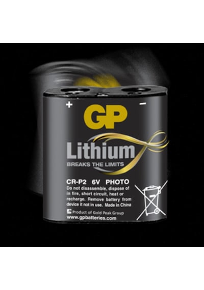 Gp Cr-P2 Liyum 6V Pil