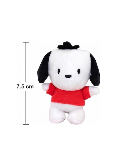 Gioc-hi Prezio-si Hello Kitty Peluş Serisi 7.5cm Sevimli Pochacco Eğlenceli Peluş Oyuncak Çok Renkli