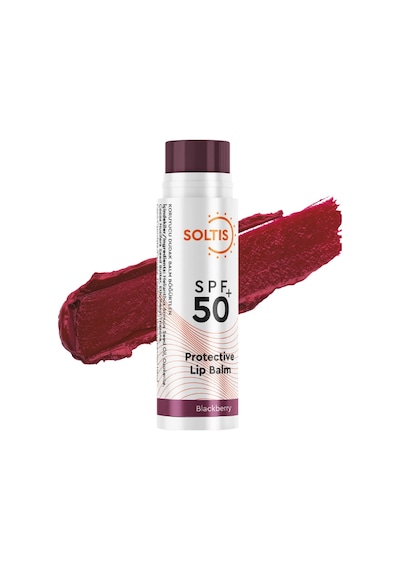 Soltis Renkli Dudak Nemlendiricisi Spf50+ Böğürtlen 5 Gr