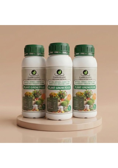 Ayrex Plant Grow Food 1l Sıvı Organik Gübre 3'lü Set 0,250