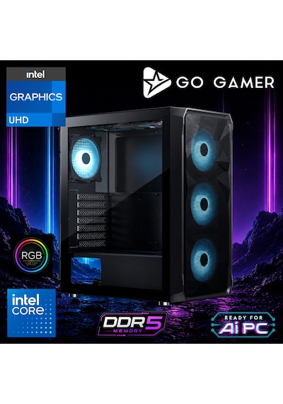 Go Gamer E742 i9-14900K 64 GB 2 TB SSD Free Dos Oem Paket Masaüstü Oyuncu Bilgisayarı