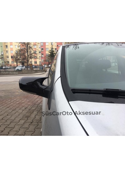 Renault Clio 3 2005-2009 Batman Yarasa Ayna Kapağı Pianoblack Abs
