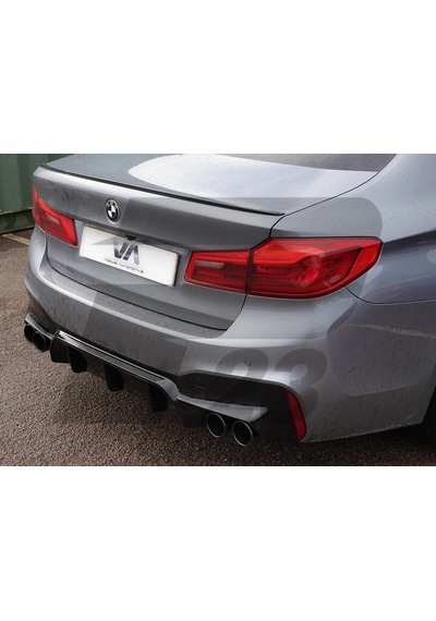 Bmw G30 Ekzoz Ucu Parlak Karbon 4lü Sağ Ve Sol Bmw M Model 90mm