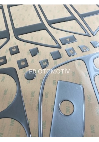 Fiat Ducato 2006 - 2019 Maun Kaplama Gümüş Gri Renk