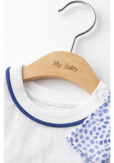 For My Baby Bebek Kısa Tulum Kırık Beyaz