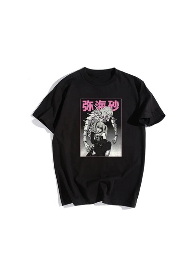 Pisa Art Death Note Siyah Unisex Oversize T-shirt Rsts1922 Siyah
