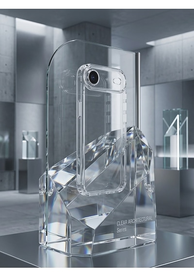 Apple Uyumlu iPhone 17 Aır Şeffaf Kılıf Silikon Ve Esnek Seffaf