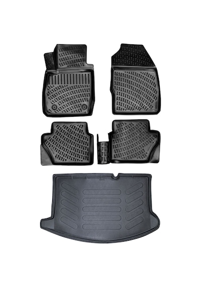 Rizline Ford Fiesta 2008-2013 3D Paspas+Bagaj Havuzu Seti