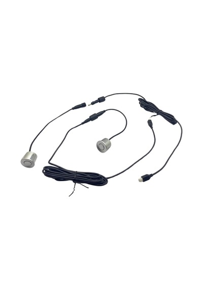 Park Sensörü Ses İkazlı+oval Göstergeli Ses Ayarlı 22 Mm Gri
