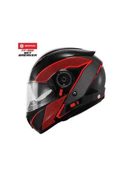 Scoyco 868 Sky Breaker Kask Renkli