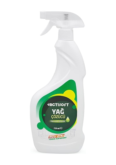 Yağ Çözücü Sprey Hızlı Etkili 750ml X 4 Adet 4'lü Set