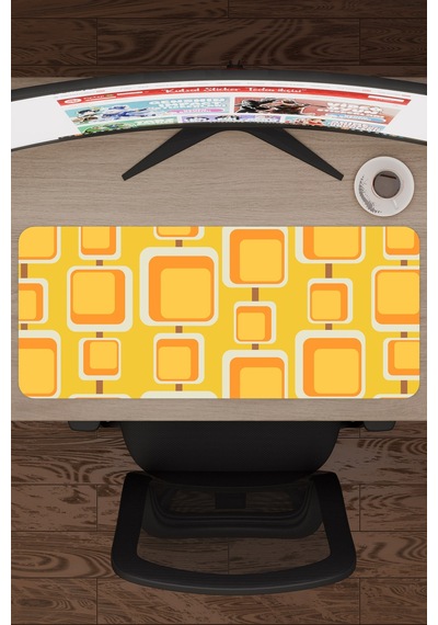 Retro 60 Lar Kaymaz Dikişli Kauçuk Oyuncu Mousepad V4 - 70x30 Xl Gaming Mouse Pad Fare Altlığı