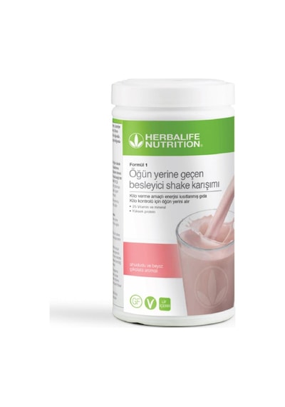 Herbalife1 Besleyici Shake Ahududu ve Beyaz Çikolata Arom