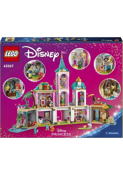 LEGO® ǀ Disney Prenses Şatosu ve Kraliyet Hayvanları 43267 - 6 Yaş ve Üzeri Çocuklar için Yaratıcı Oyuncak Yapım Seti (787 Parça)