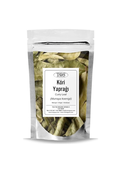 Tos The Organic Spices Köri Yaprağı 100 G Murraya Koenigii