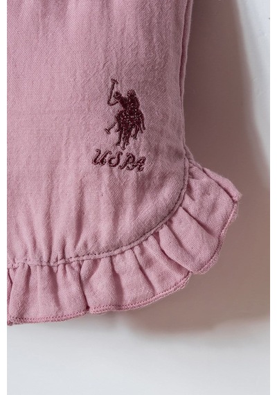 U.S. Polo Assn. U.s. Polo Assn Kız Bebek 2'li Takım Lila-2520
