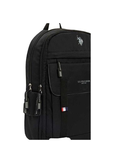 U.s. Polo Assn. Siyah Spor Sırt Çantası Plçan23123