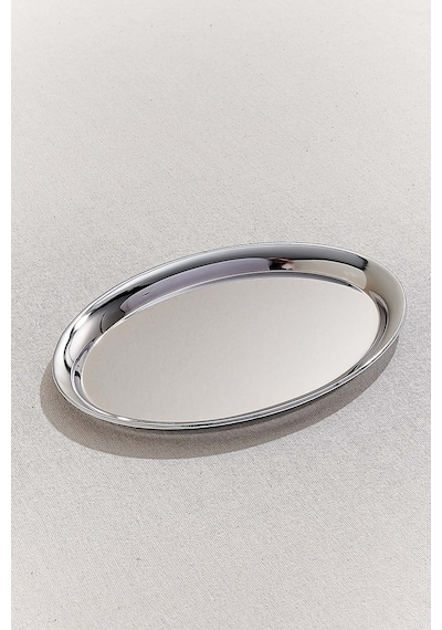 Pasabahce Metal Oval Tepsi 26 Cm - 1 Adet Cok Renkli