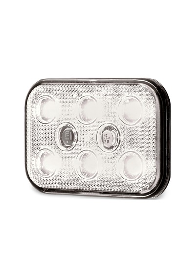 Sbdf6w 10v-30v Dikdörtgen Beyaz Led Lamba Off Road , Tekne , Karavan , Kamp