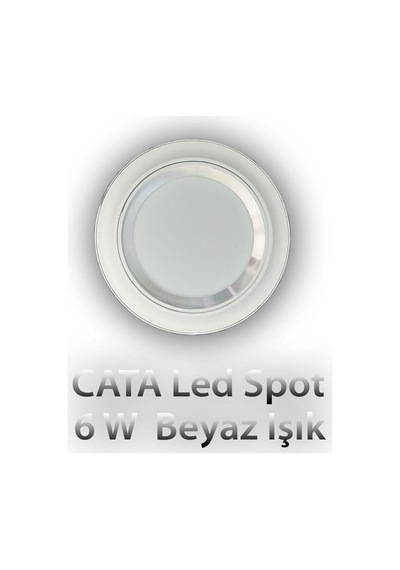 Cata Ct5257r Zebra Led Armatür Beyaz-krom 3 Renk