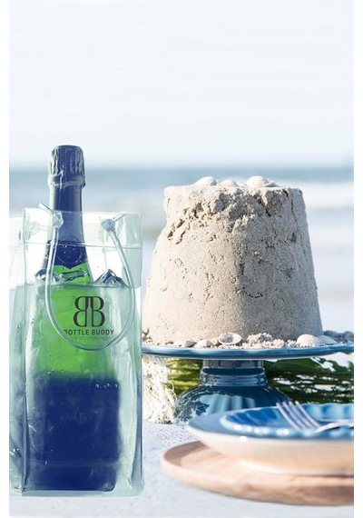 Bottle Buddy Ice Bag Taşınabilir Şişe ve Şarap Soğutucu Buz Çantası