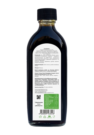 Babybomb Organik Besleyici Bebek Şurubu 230 G
