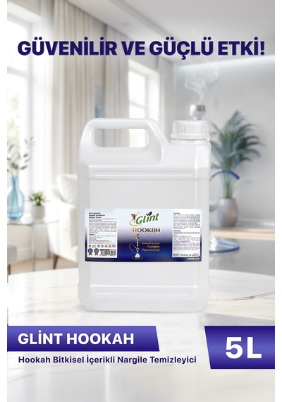 Glint Hookah 5 Litre Bitkisel İçerikli Nargile Temizleyici