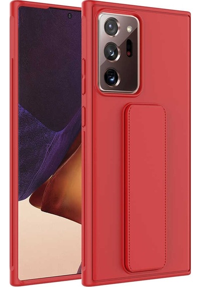 Galaxy Note 20 Ultra Kılıf Zore Qstand Katlanabilir Standlı Kılıf