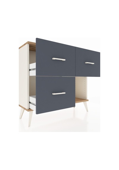 Arges Şifonyer 3 Çekmeceli 88x30x80 Aytaşı-çam/antrasit Çam/antrasit Arges Şifonyer 3 Çekmeceli 88x30x80 Aytaşı-çam/antrasit Çam/antrasit