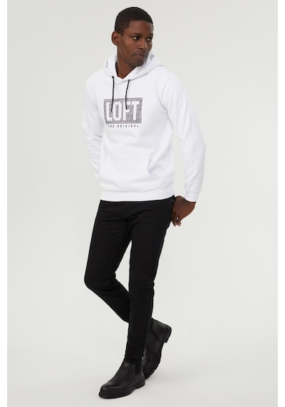 Loft 2028610 Erkek Sweatshirt LF2028610-R4478 Beyaz