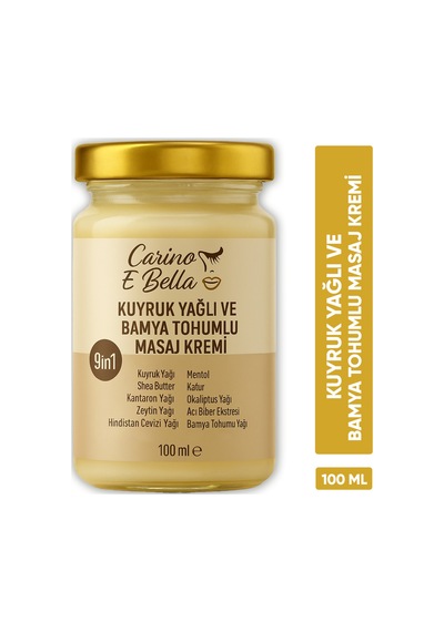 Kuyruk Yağlı Ve Bamya Tohumlu Masaj Kremi 100 Ml