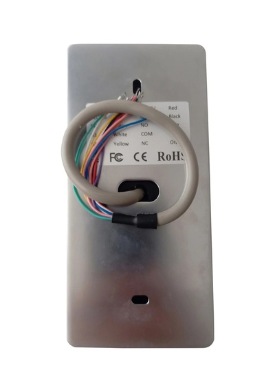 Sr-214 Lcd Em-w Ip68 Parmak İzi Kart Şifre Okuyucu Lcd Ekranlı Metal Kasa 125 Khz 3 Adet
