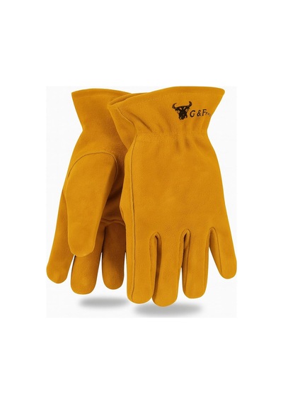 G & F Products 5013m Justforkids Çocuk Hakiki Deri İş Eldiveni