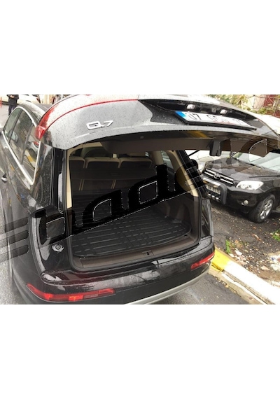 Q7 Son Kasa Jeep için Bagaj Havuzu Koruyucu Kokusuz Kaucuk Sıyah