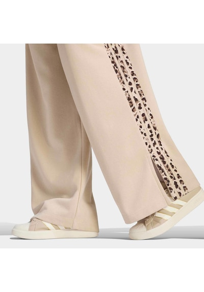 Adidas Essentials Animal Print Kadın Bej Eşofman Altı Kh1543 Krem