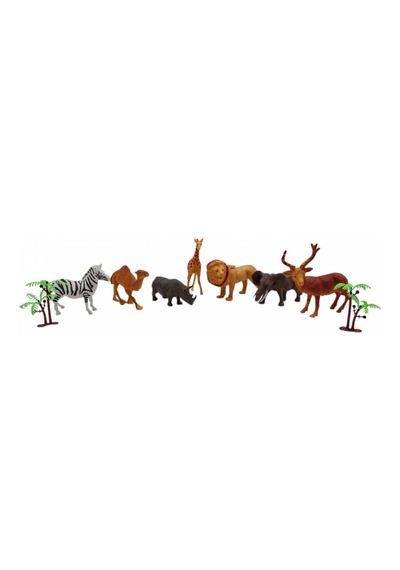 Duman Oyuncak Animal World Safari Vahşi Hayvanlar Figür Seti Eğitici Oyuncak 3+ Yaş